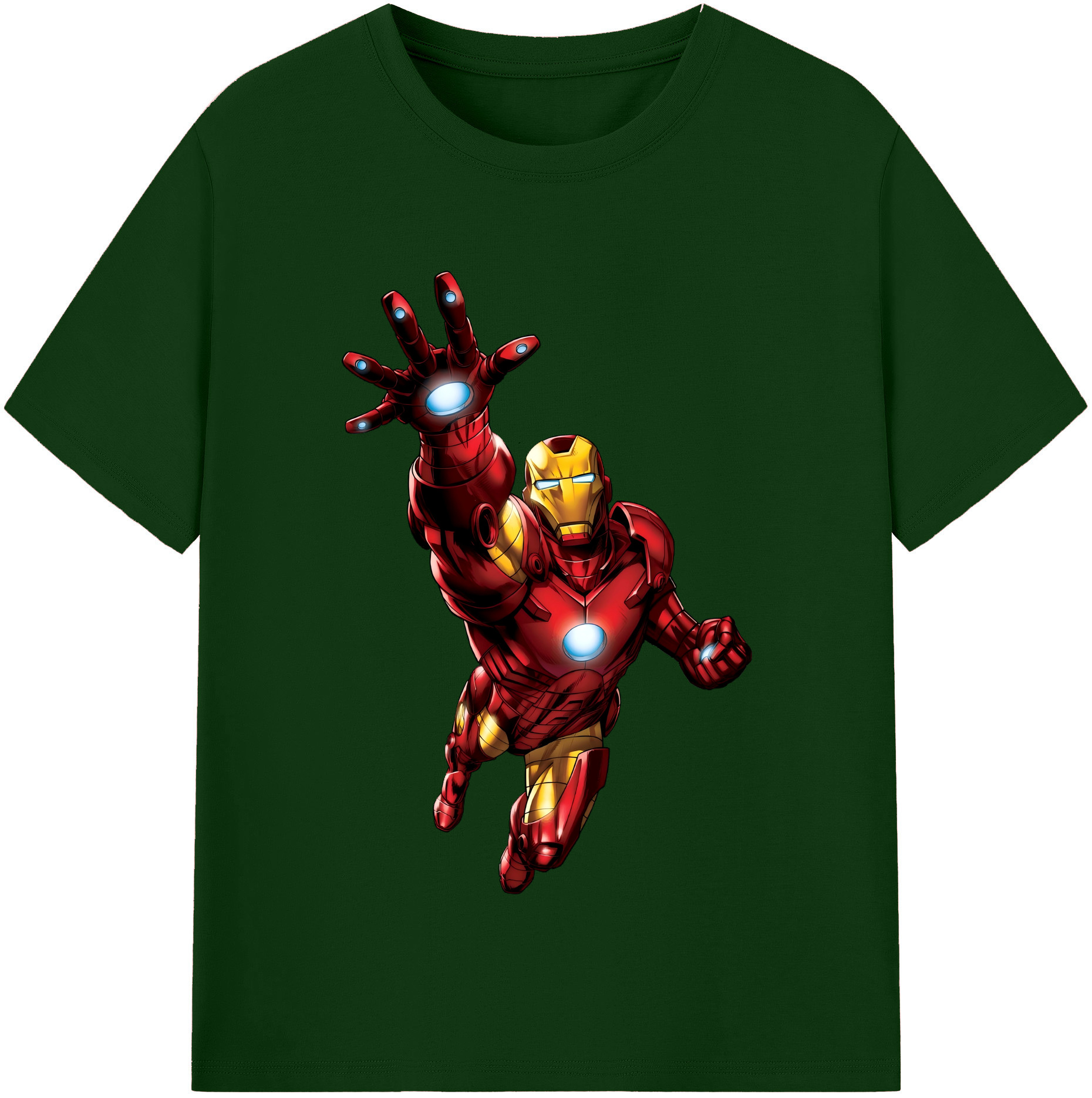 （画像用） アベンジャーズ The Avengers 綿100％半袖Tシャツ（フロントプリント）